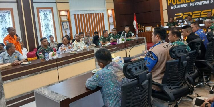 Bahas Pengamanan Nataru , Kapolda PBD Pimpin Rakor Lintas Sektoral