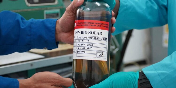 Ramah Lingkungan, Pertamina RU VII Kasim Produksi & Suplai BBM Solar B40