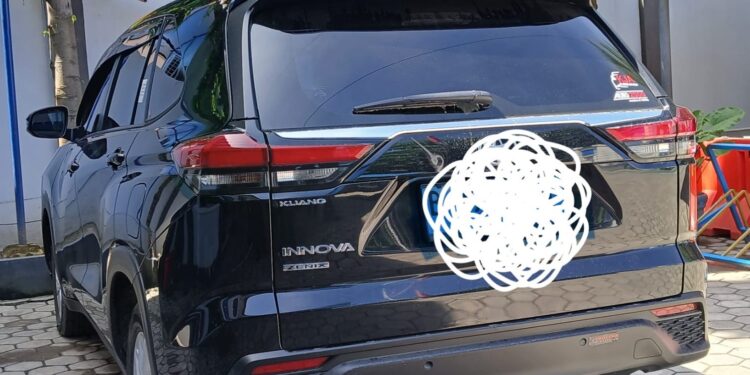 Mobil Rental Innova Diamankan sebagai Barang Bukti