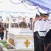 Dimakamkan di Areal Kediaman, Asisten III Setda Kabsor Lepas Jenasah Alm Stepanus Malak