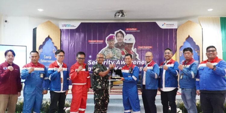 Pertamina RU VII Kasim Gelar Security Awareness & Wawasan Kebangsaan