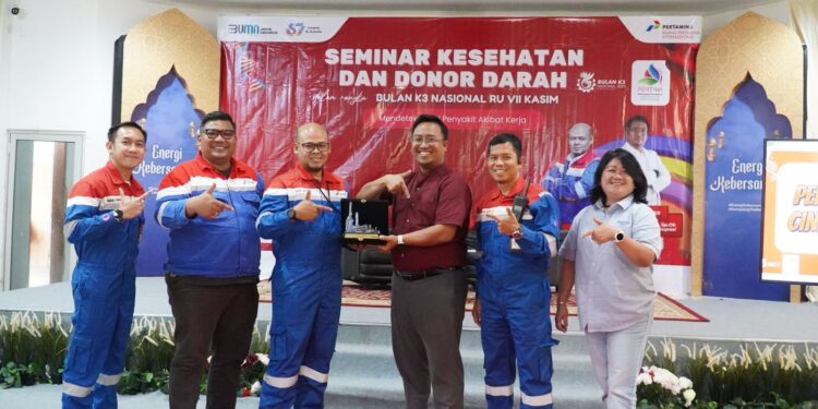 Pertamina RU VII Kasim Gelar Seminar Kesehatan & Bakti Sosial