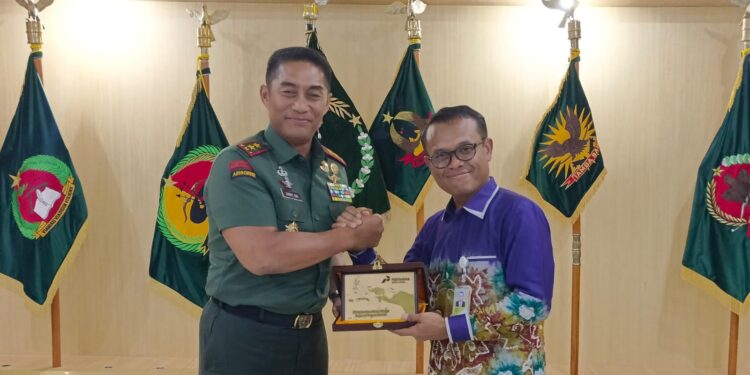 Pertamina Patra Niaga Papua Maluku Kunker ke Pangdam XVIII/Kasuari