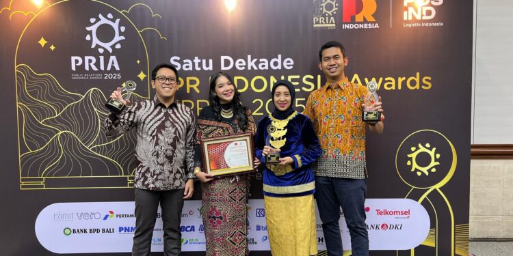 Pertamina RU VII Kasim Raih Penghargaan Bronze Winner PRIA Awards
