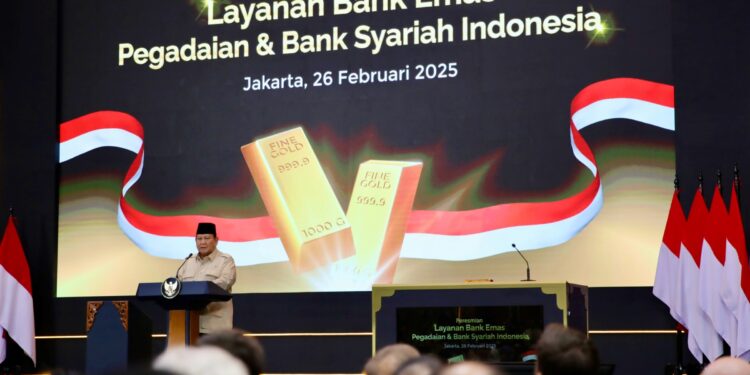 Prabowo Luncurkan Bank Emas, Berpotensi Buka 1,8 Juta Lapangan Kerja Baru