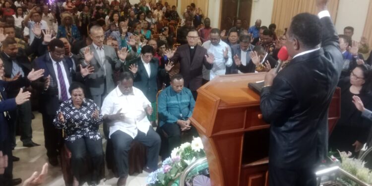 Tim Doa Oikumene Pemenangan ESA Rayakan Ibadah Syukur