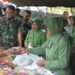 Korem 181/PVT Gelar Bazar Ramadan 1446 H, Panglima TNI Pimpin Secara Virtual