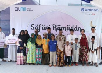 Berbagi Berkah di Bulan Ramadan, Jamkrindo Salurkan Bantuan Sosial di Sorong