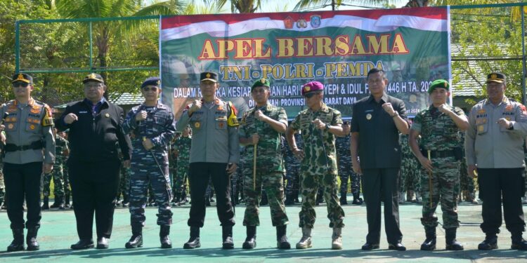 Sinergi TNI, Polri dan Pemda Papua Barat Daya Amankan Hari Raya Nyepi dan Idul Fitri