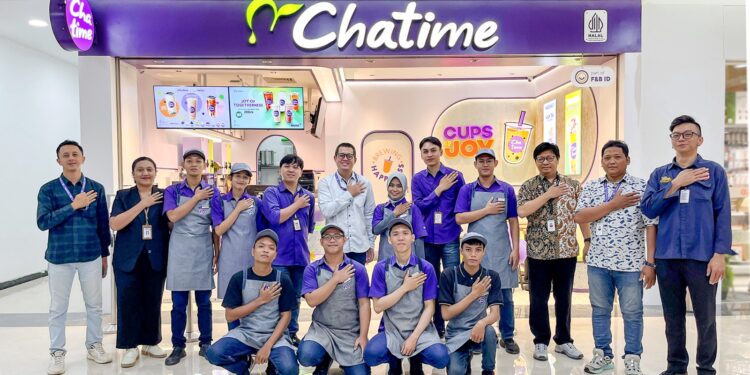 Pertama di Papua, F&B ID Resmikan Gerai Chatime di Sorong