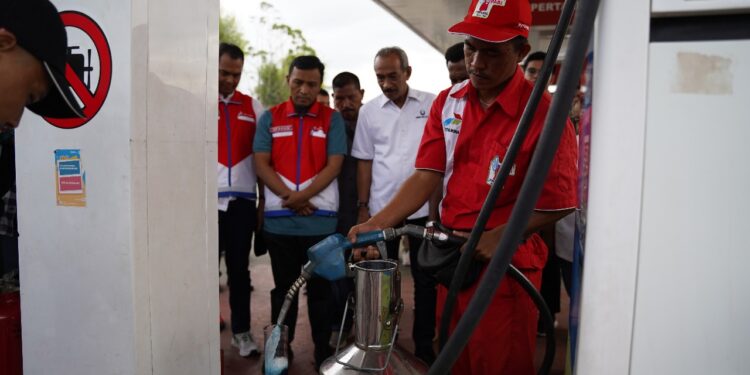 Tingkatkan Pelayanan, Pertamina Patra Niaga Papua Maluku-Pemerintah Lakukan Pengecekan di SPBU Sentani