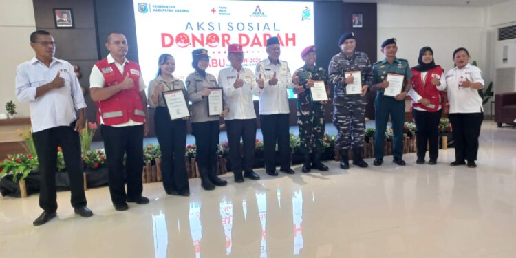 Sambut HUT ke-58 Kabupaten Sorong, Digelar Aksi Donor Darah