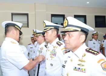 Pangkoarmada III Pimpin Sertijab Tiga Jabatan Strategis