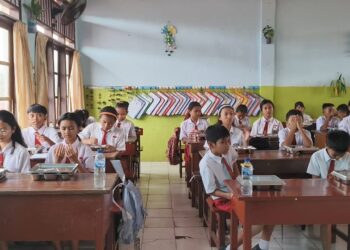 Program MBG Diterapkan di SDN 36 Kota Sorong, Antusiasme Siswa Capai 95% Kehadiran
