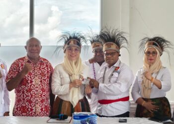 Wabup Sorsel Yohan Bodory Resmi Bergabung ke Partai Gerindra, Ketua DPD Oktasari Harap Besarkan Partai