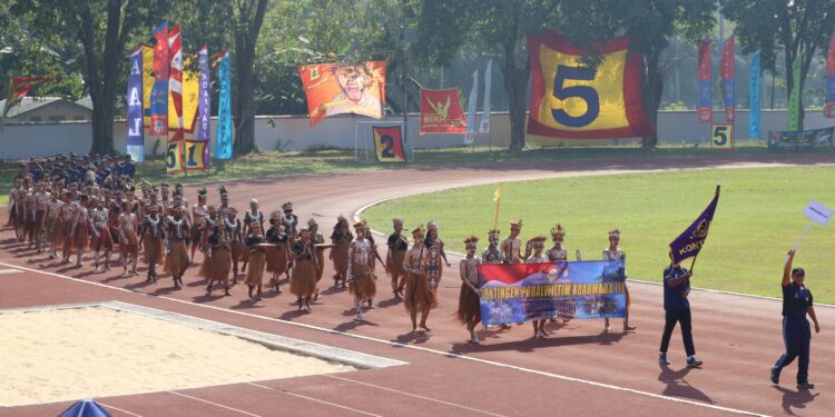 Pangkoarmada III Hadiri Pembukaan Pekan Olah Raga Angkatan Laut Wiltim Tahun 2025