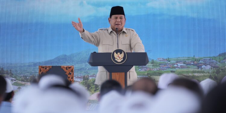 Launching 80 Ribu Kopdes Merah Putih,  Prabowo : Kemerdekaan Sejati Adalah Kemerdekaan Ekonomi