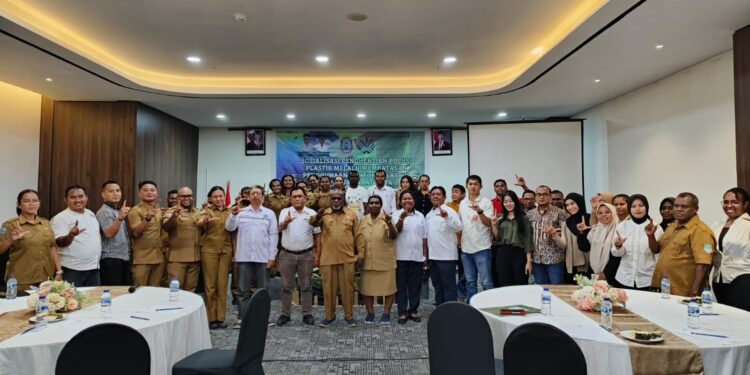 DLHKP PBD Sosialisasi Pembatasan Penggunaan Kantong Plastik