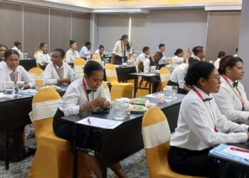 30 Karyawan OAP Ikuti Pelatihan Sertifikasi  Kompetensi  Hotel dan Restauran