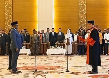 Ortis Sagrim Resmi Pegang Palu DPR Papua Barat Daya, Ini Harapan Ketua DPD Gerindra Papua Barat Daya