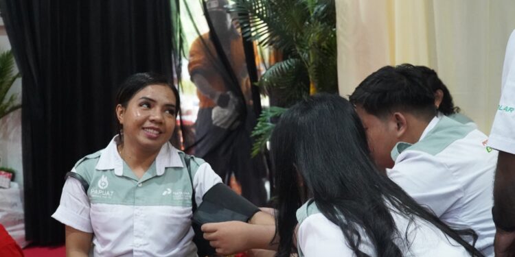 Pertamina RU VII Kasim Gelar Donor Darah & Edukasi Kesehatan