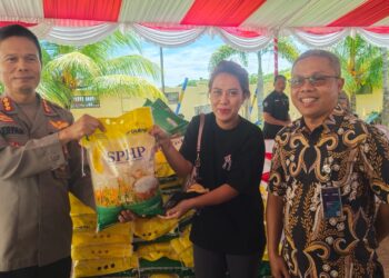 Bantu Masyarakat, Polda PBD Salurkan 7.000 Ton Beras Lewat GPM