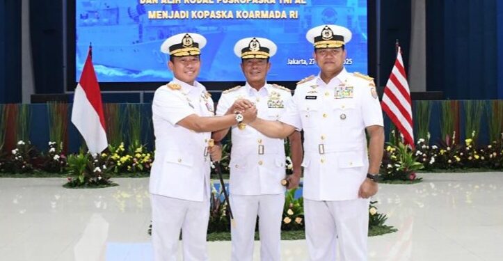 Sertijab Pangkoarmada III, Krisno Utomo Gantikan Hersan