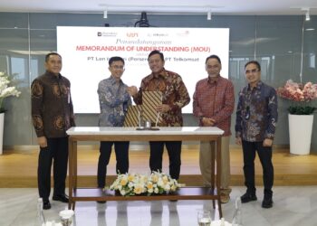 Telkomsat & PT Len Industri (Persero) Tandatangani MoU untuk Perkuat Kolaborasi Pertahanan Berbasis Satelit