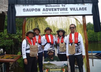 Pertamina Kilang Kasim Tumbuhkan Eco Wisata di Waifoi Raja Ampat