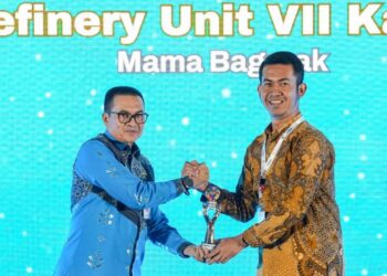 Pertamina RU VII Kasim Raih Silver Medal CSR & PDB Award 2025