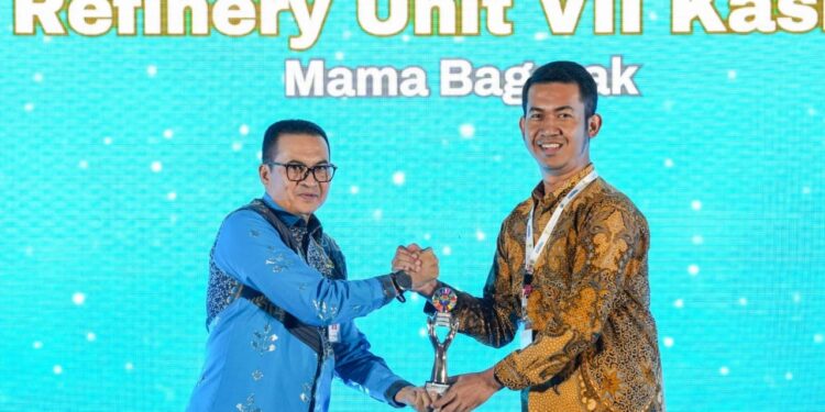 Pertamina RU VII Kasim Raih Silver Medal CSR & PDB Award 2025