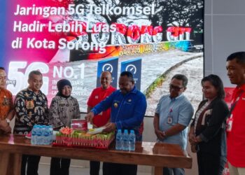 Telkomsel Tingkatkan Kualitas Layanan, Pemprov PBD Resmikan Jaringan 5G