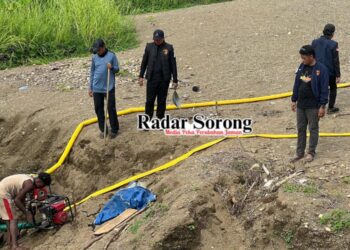 Polda Papua Barat Daya Tertibkan Aktivitas Tambang Emas Ilegal di Kwoor