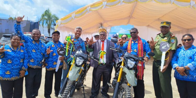 Pemprov Serahkan Motor Dinas Polhut, Gubernur Elisa:Bentuk Komitmen Jaga Hutan