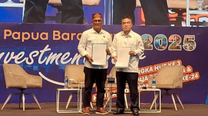 KADIN Papua Barat Daya dan Pengusaha Korea Tandatangani LOI