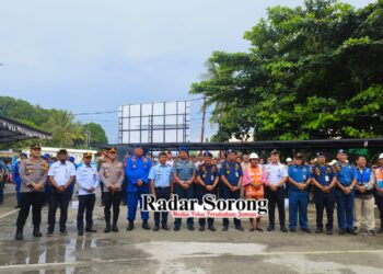 Apel Posko Nataru, KSOP Kelas I Sorong Tekankan Zero Compromise for Safety