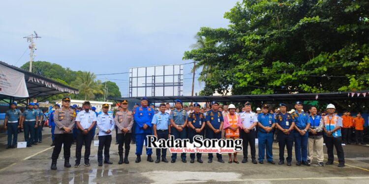 Apel Posko Nataru, KSOP Kelas I Sorong Tekankan Zero Compromise for Safety