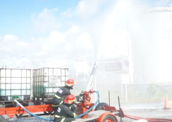 PT KPI RU VII Kasim Gelar Emergency Drill