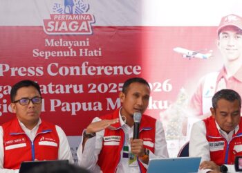 Libur Natal & Tahun Baru, Satgas Pertamina Patra Niaga Siap Jamin Penyaluran Energi di Papua Maluku