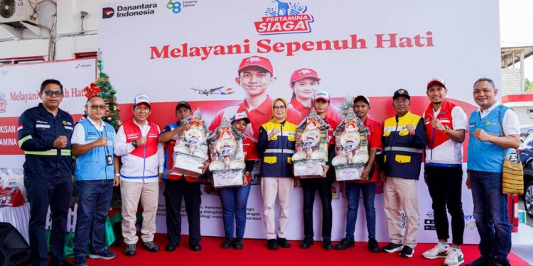 Pertamina Patra Niaga Pamalu Bersama Ketua Posko Satgas Nataru ESDM Cek Kehandalan Suplai