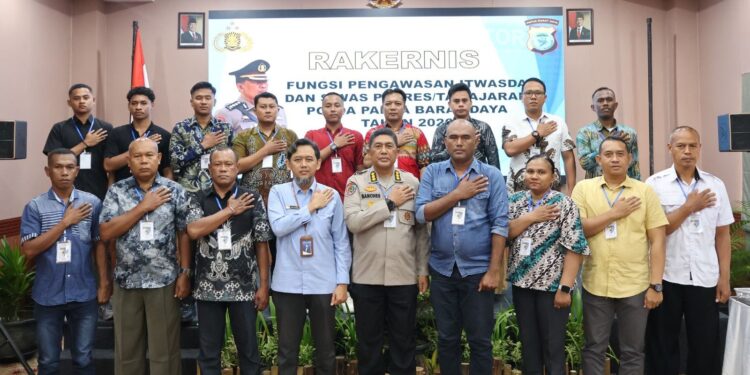 Polda PBD Gelar Rakernis Fungsi Pengawasan Itwasda dan Siwas