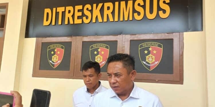 Dit Reskrimsus Polda PBD Tahan 12 Tersangka Penambang Emas Ilegal
