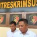 Dit Reskrimsus Polda PBD Tahan 12 Tersangka Penambang Emas Ilegal