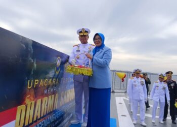 Hormati Pahlawan Jalasena, Pangkoarmada III Tabur Bunga di Perairan Sorong