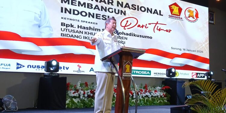 Hashim Djojohadikusumo Minta Penggunaan Dana Otsus Harus Transparan