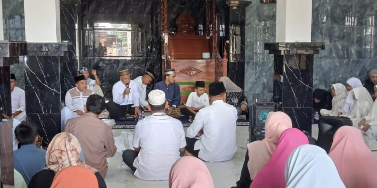 Masjid Al Muizz Aimas Peringati Isra’ Mi’raj, Wabup H. Sutejo Ingatkan Pentingnya Iman dan Amal