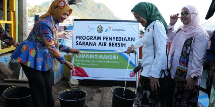 SERUNI KMP, Kementerian ESDM, dan Pertamina Patra Niaga Dorong Program Penyediaan Sarana Air Bersih
