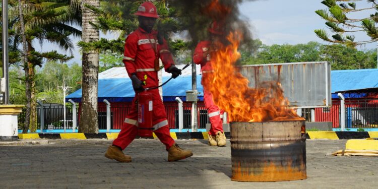 Bangun Budaya Keselamatan Kerja Profesional, Kilang Kasim Buka Bulan K3 Nasional 2026