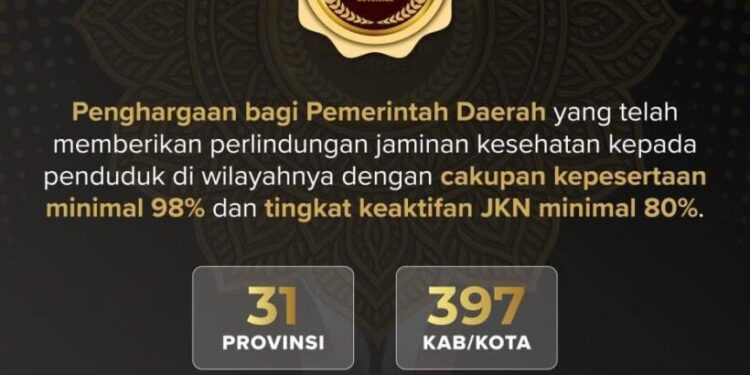 UHC Awards, Komitmen Bersama Wujudkan Akses JKN untuk Seluruh Masyarakat