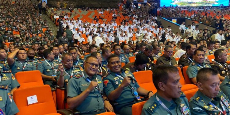 Komandan Kodaeral XIV Hadiri Rakornas Pemerintah Pusat dan Daerah Tahun 2026